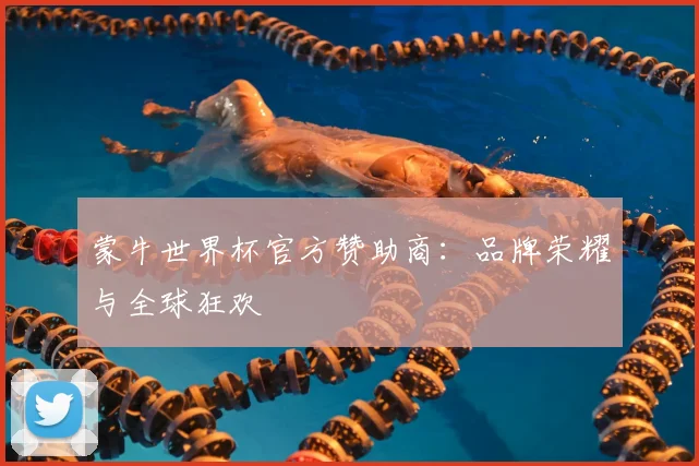 蒙牛世界杯官方赞助商：品牌荣耀与全球狂欢